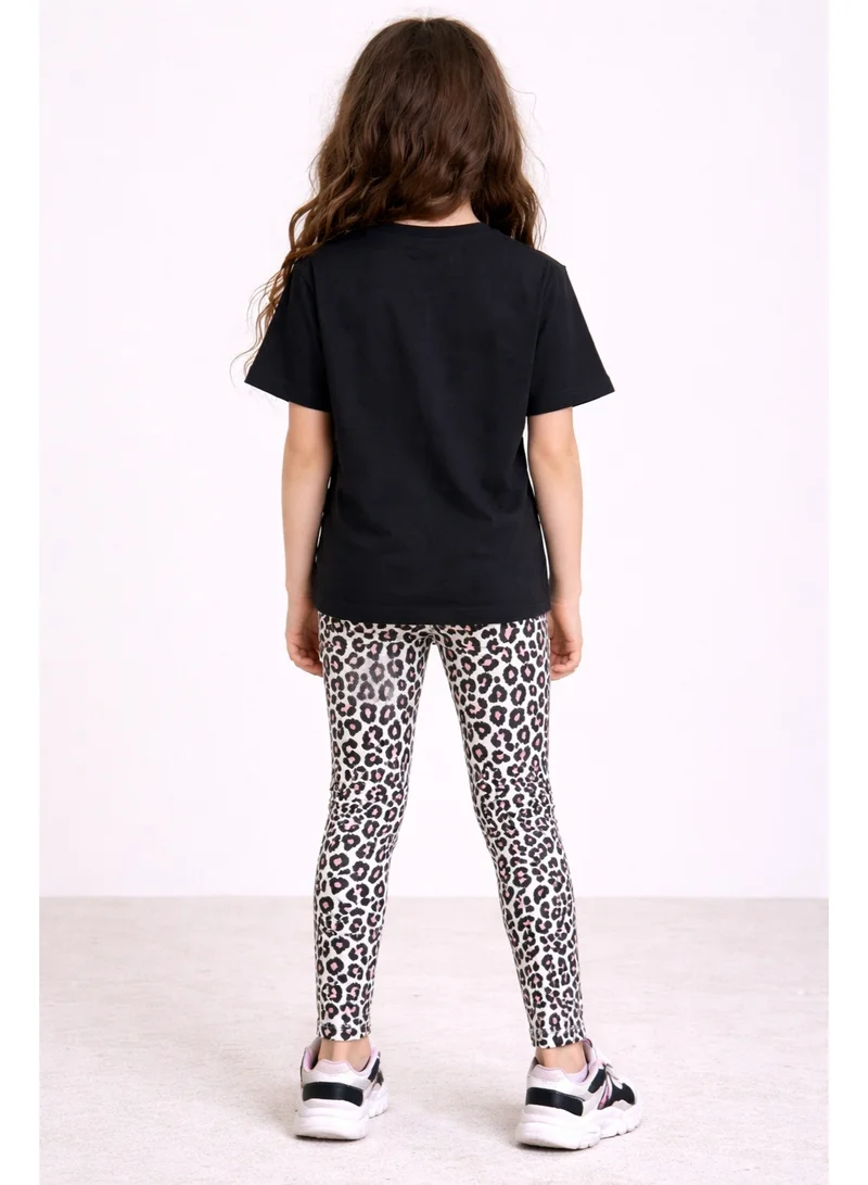 Victor And Jane Multi Girls’ Multipack (2 Pack) – Graphic T-Shirts & Leggings Set (Basic Fit) for Women | Best Price UAE